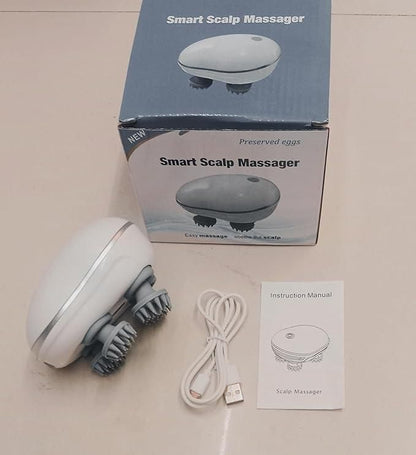 Electric Scalp Massager for Men Women, Handheld Cat Dog Pet Head Massager