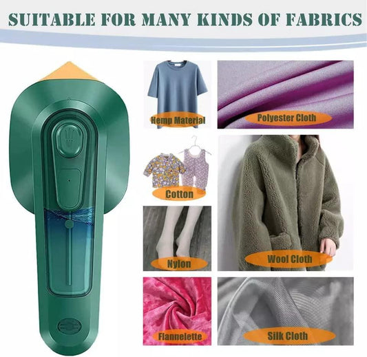 Portable Iron Travel Steamer for Clothes Mini Handheld